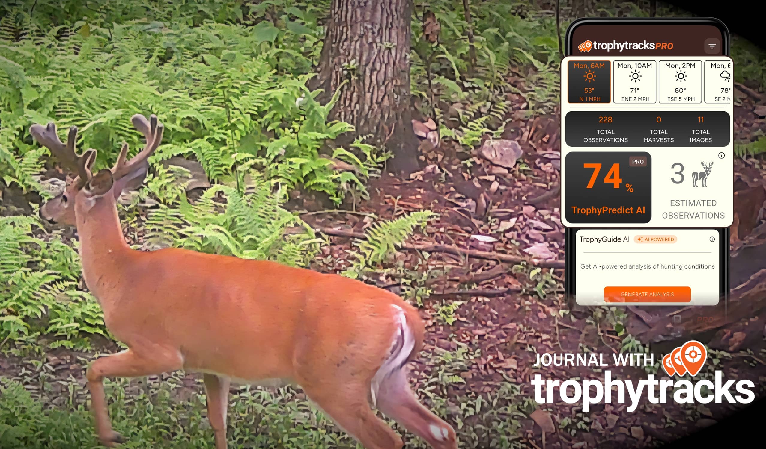 TrophyTracks: The Smart Hunting App That Tracks, Predicts and Preserves Your Harvests
