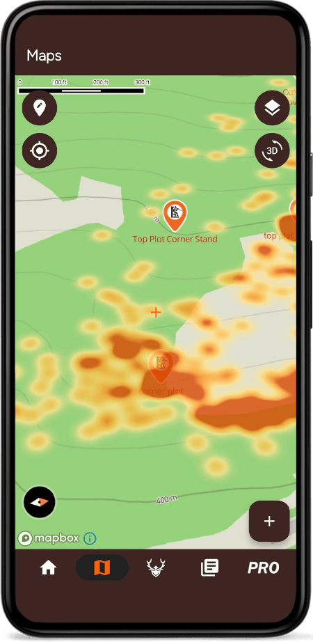 maps for turkey huntings